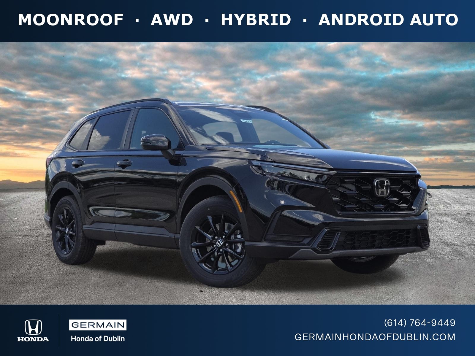 New 2026 Crystal Black Pearl Honda Sport image 1