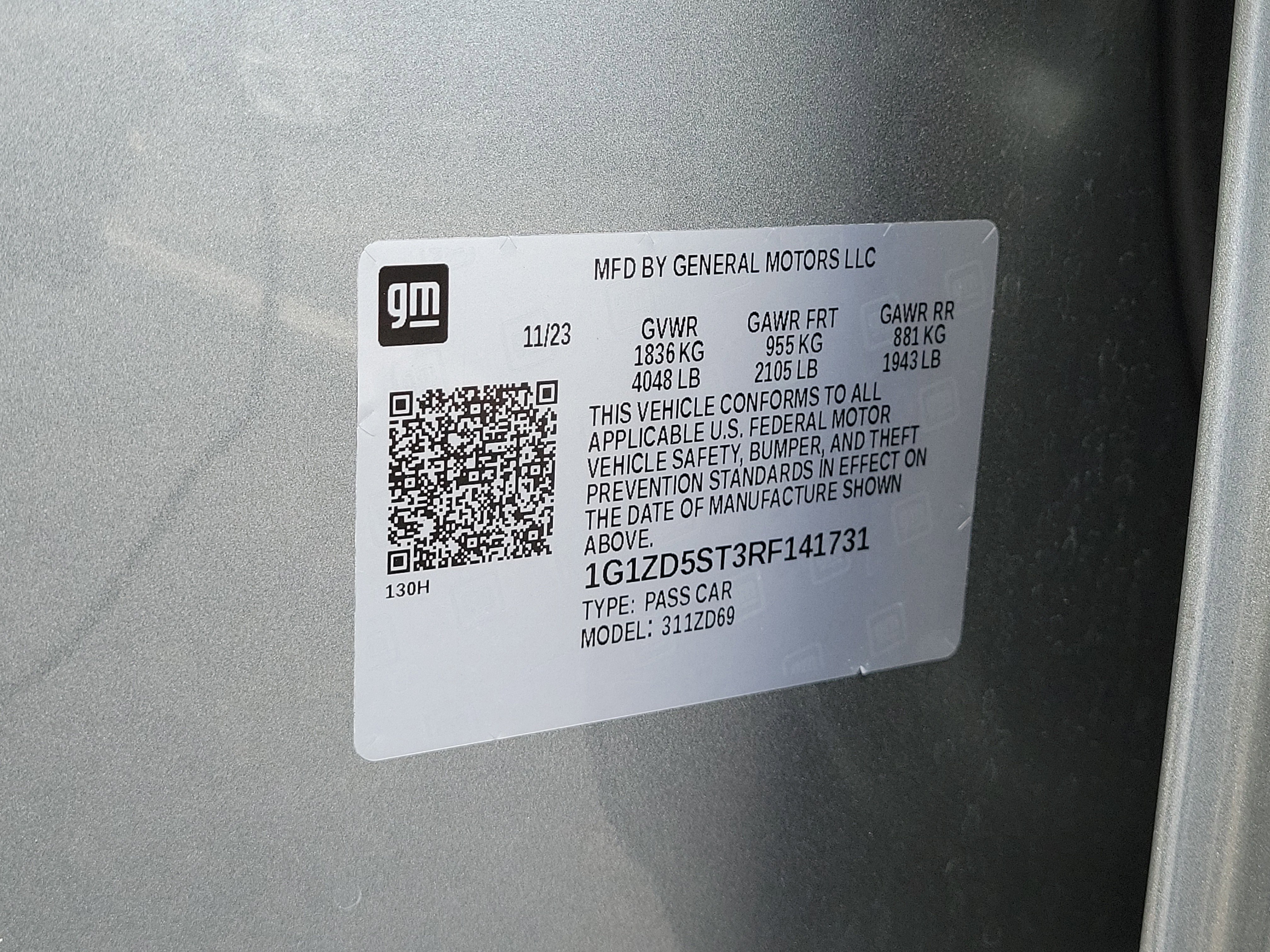 Used 2024 Sterling Gray Metallic Chevrolet LT image 30