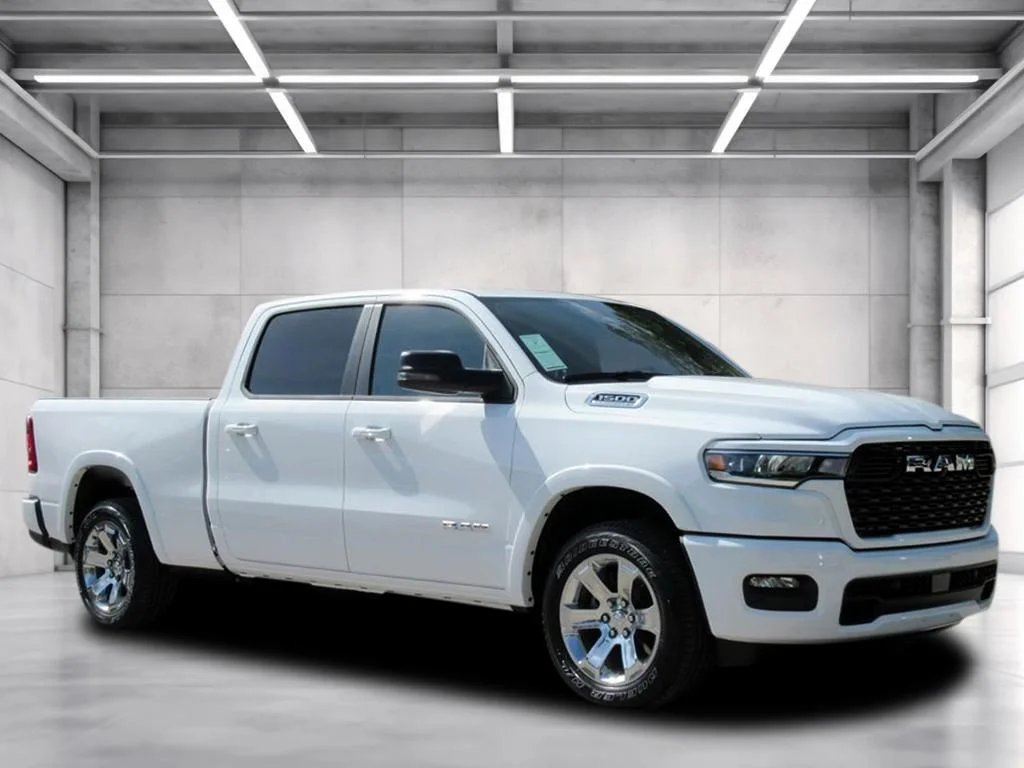 New 2026 Bright White Clear-Coat Exterior Paint RAM Big Horn/Lone Star image 1