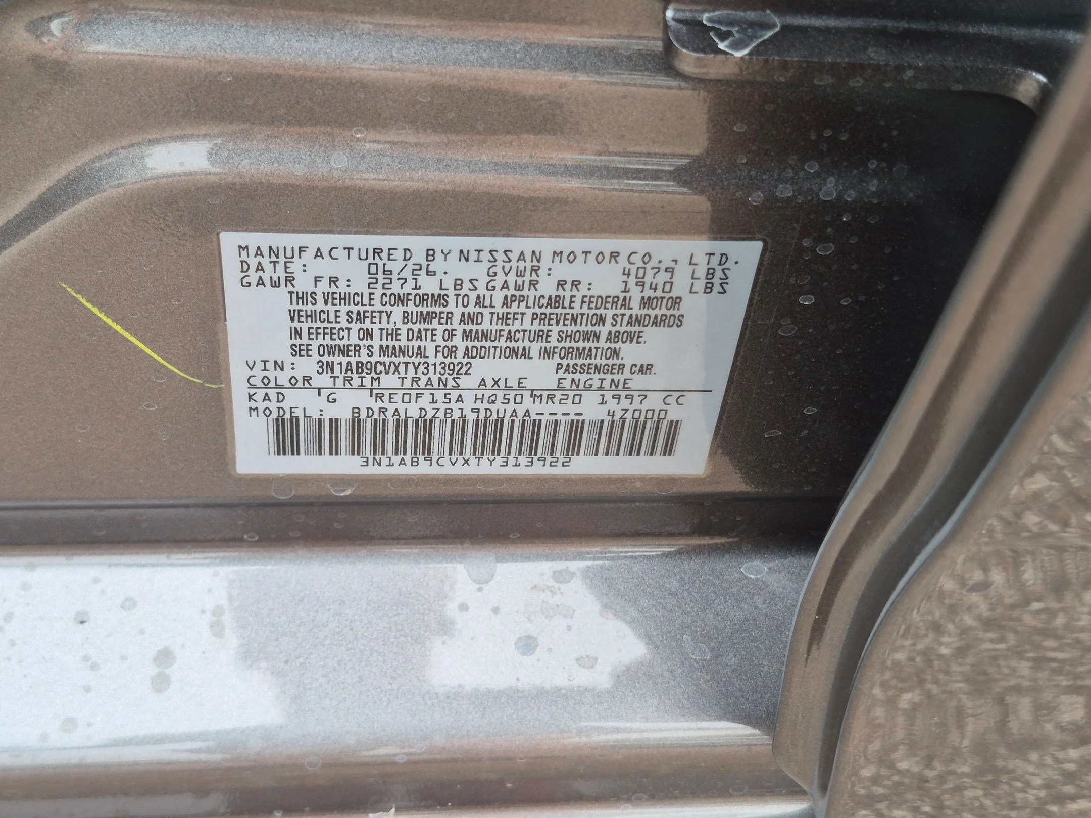 New 2026 Gun Metallic Nissan SV image 17