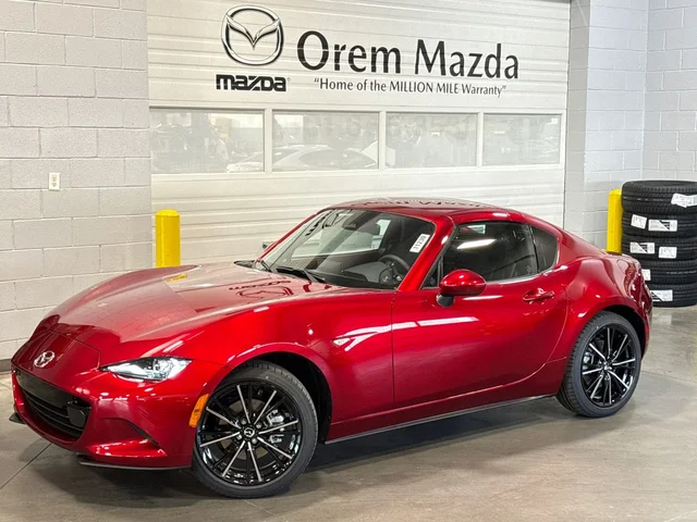 New 2026 Mazda MX-5 Miata RF Grand Touring CONVERTIBLE in Orem