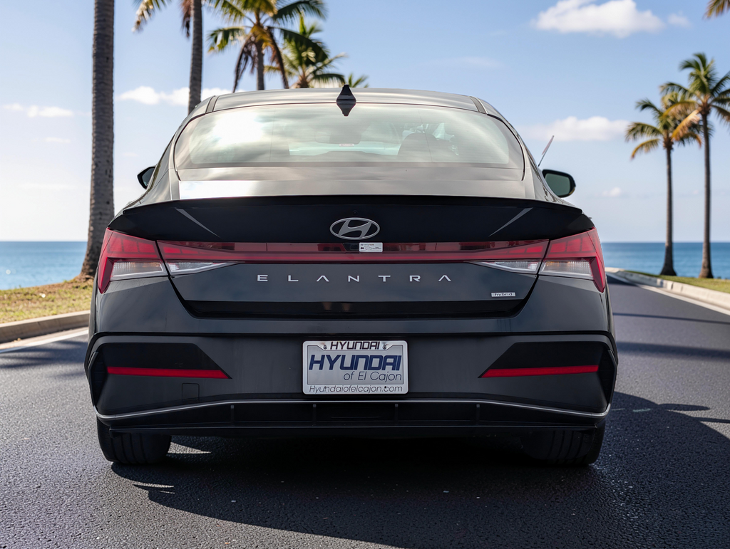 Certified Used 2025 Black Hyundai SEL Sport image 6