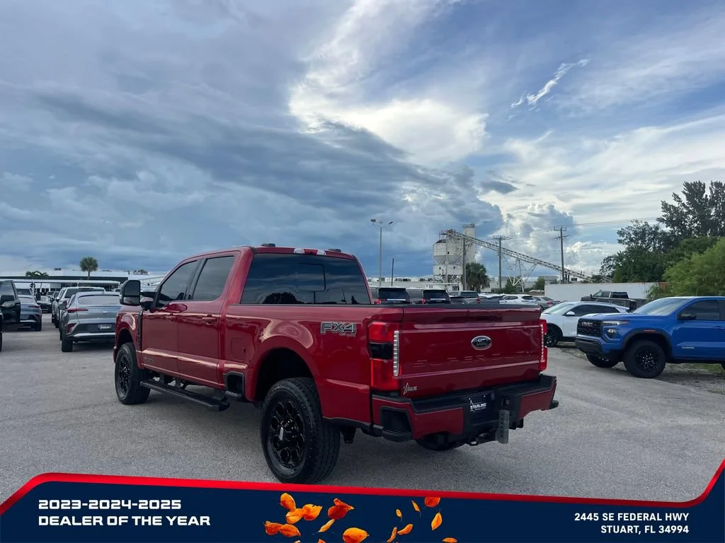 Used 2024 Red Ford LARIAT image 5