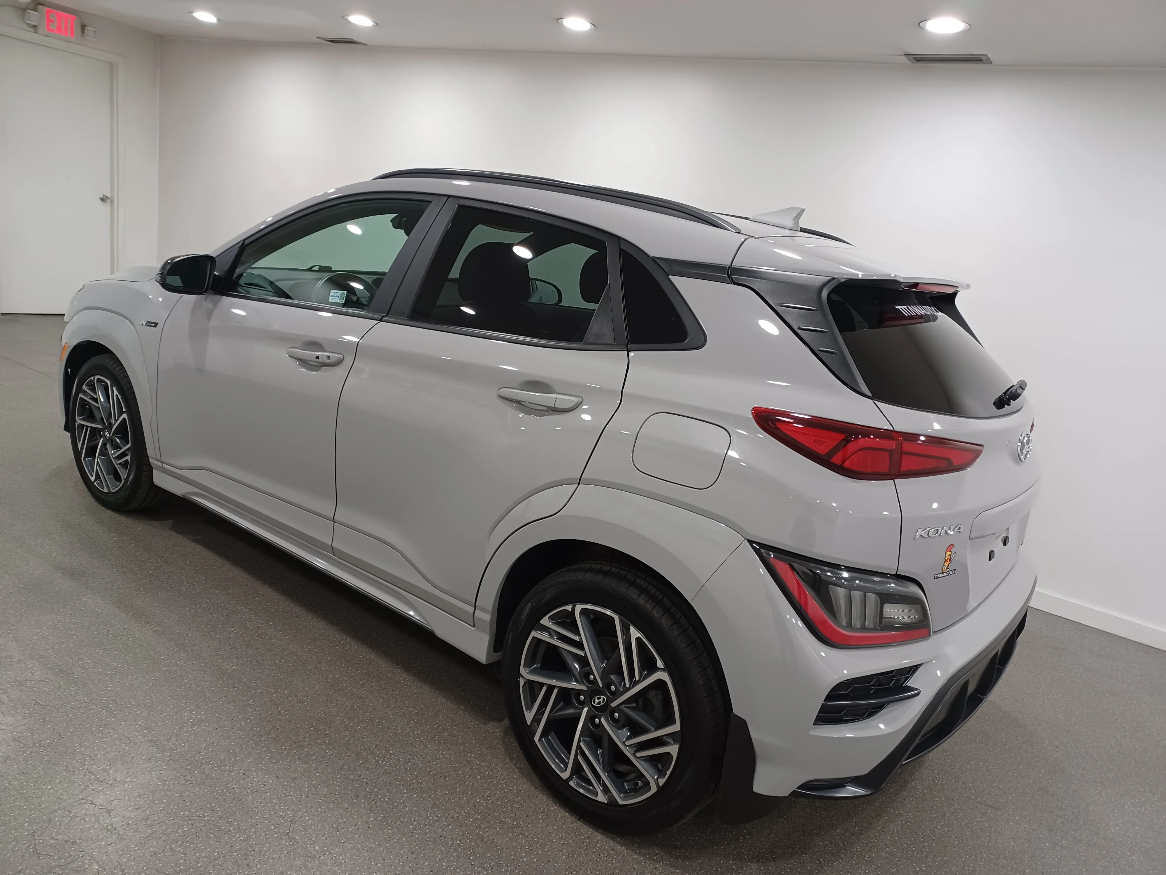 Certified Used 2023 Cyber Grey Hyundai N-Line Ultimate AWD*Adapt Cruise | Remote Start | Nav | HUD | Cooled Leather | Sunroof | Htd Wheel image 6