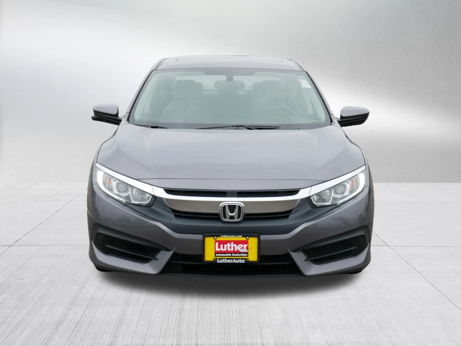 Certified Used 2018 Modern Steel Metallic Honda EX image 2