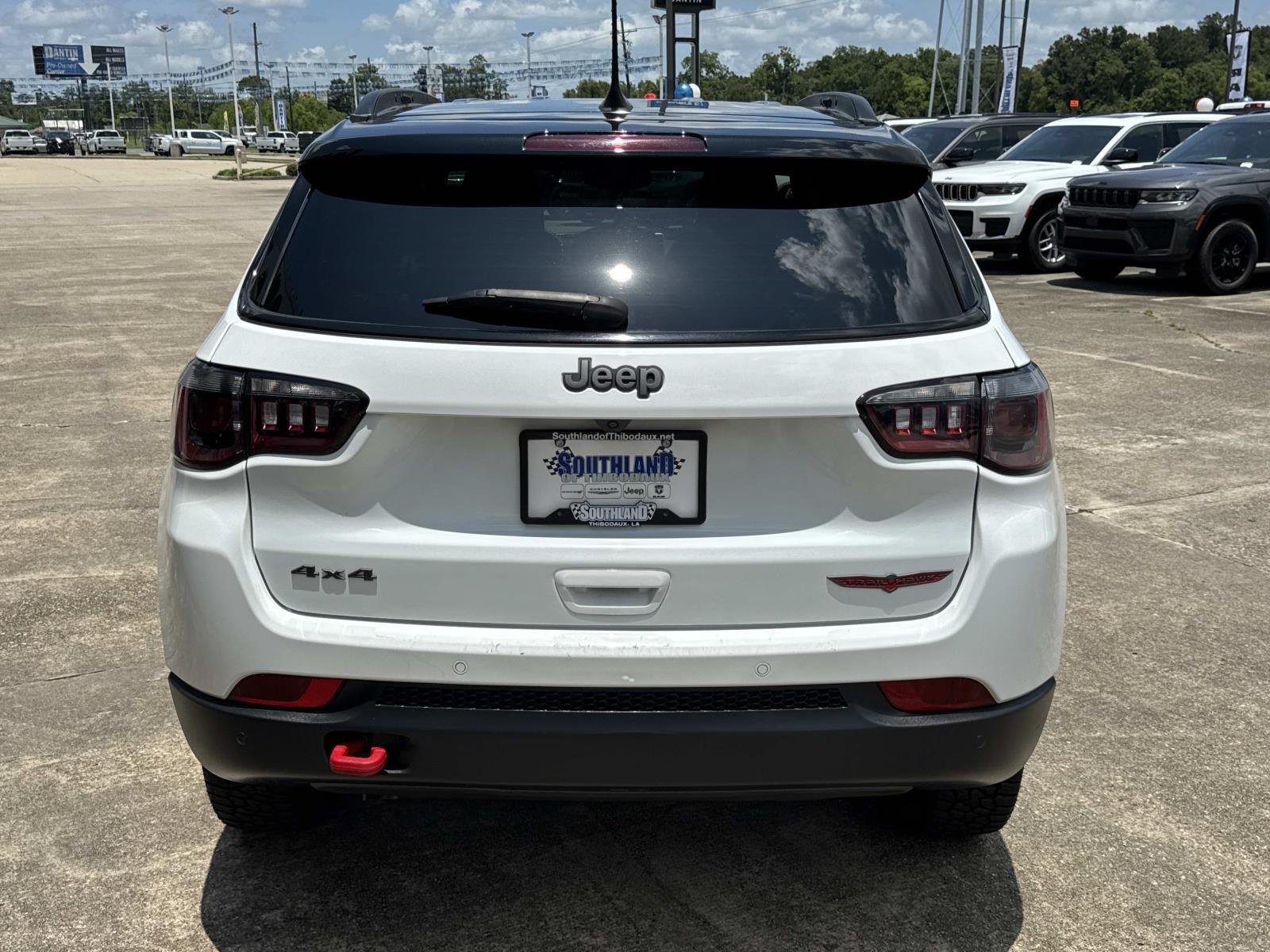 Used 2025 White Jeep Trailhawk image 6