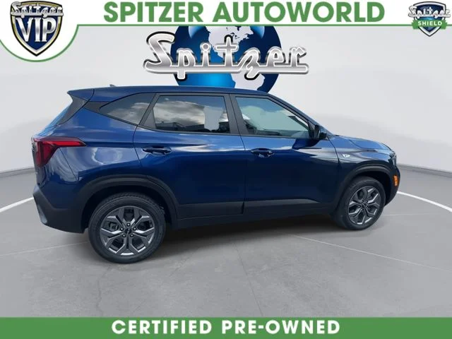 Certified Used 2025 Blue Kia LX image 9
