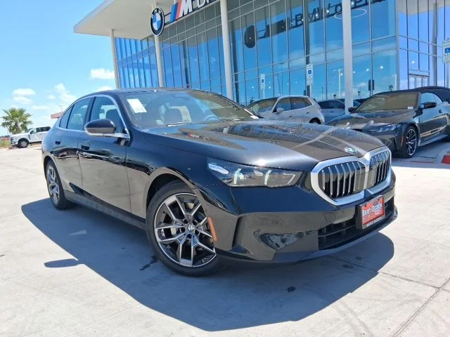 New 2027 Black Sapphire Metallic BMW 530i image 1