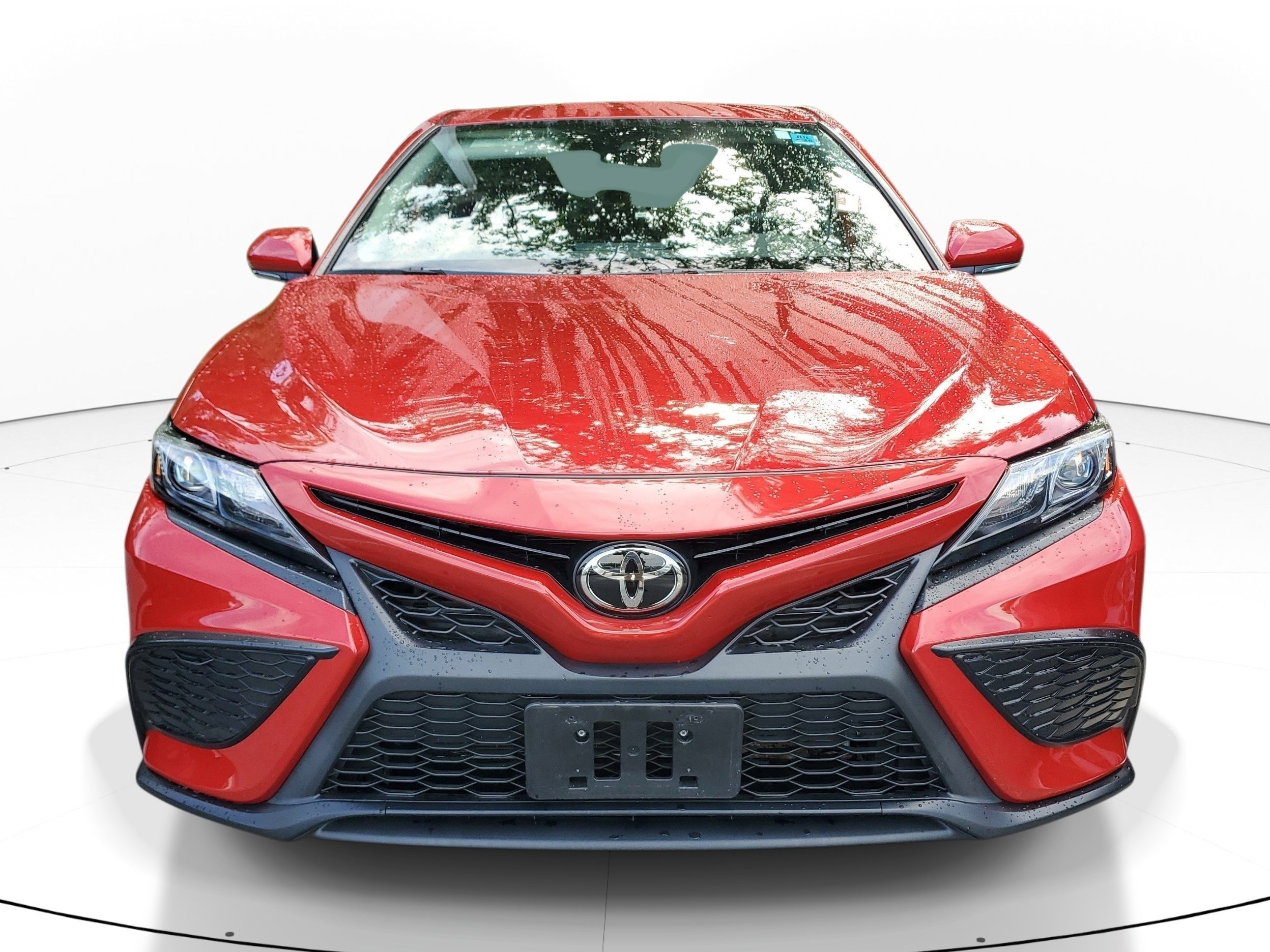Used 2024 Red Toyota SE image 1