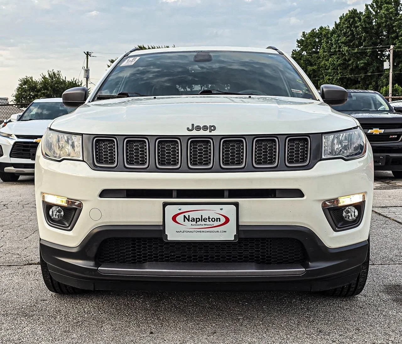 Used 2021 White Jeep 80th Special Edition image 1