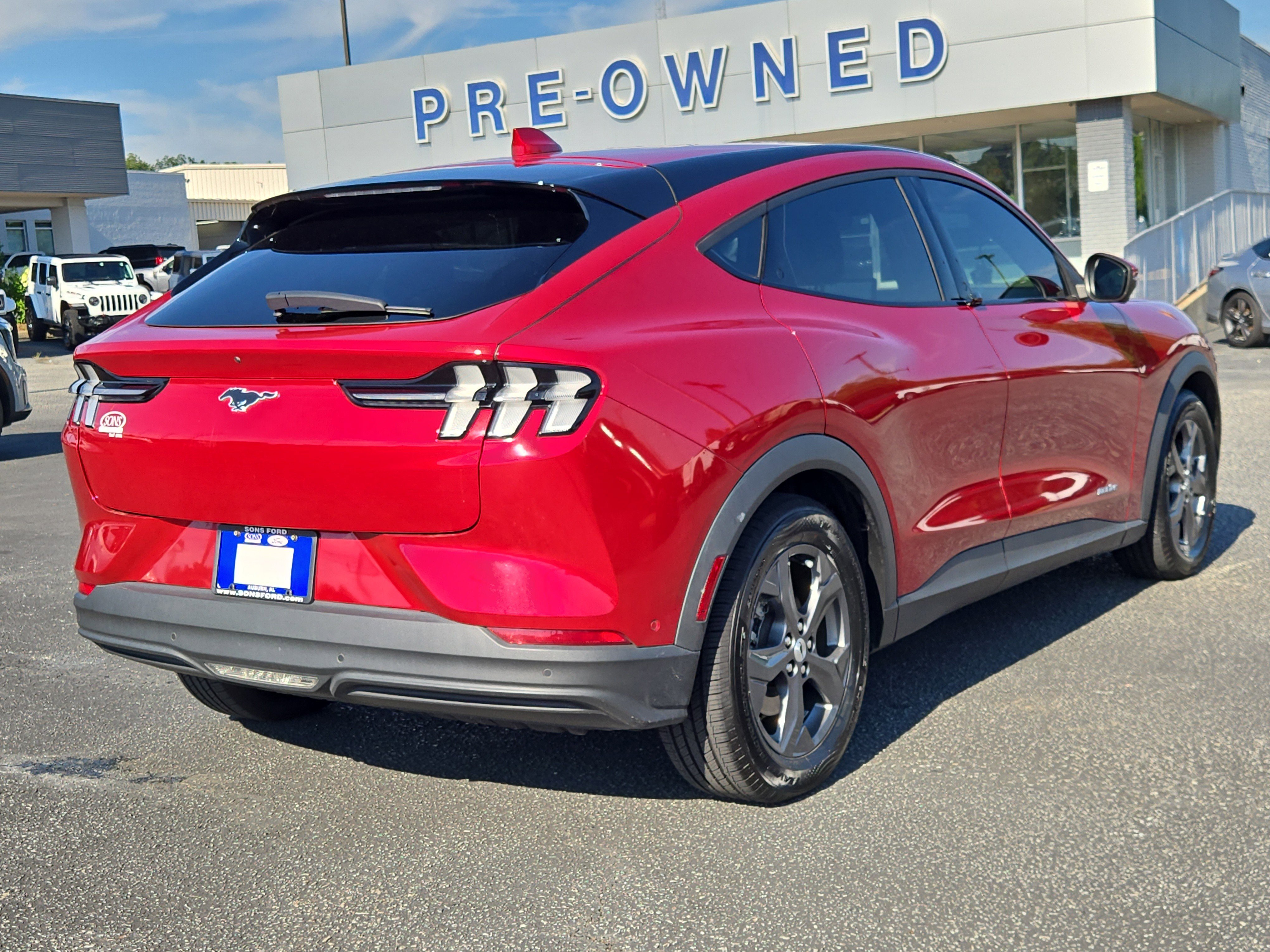 Certified Used 2022 Red Metallic Ford Select image 7