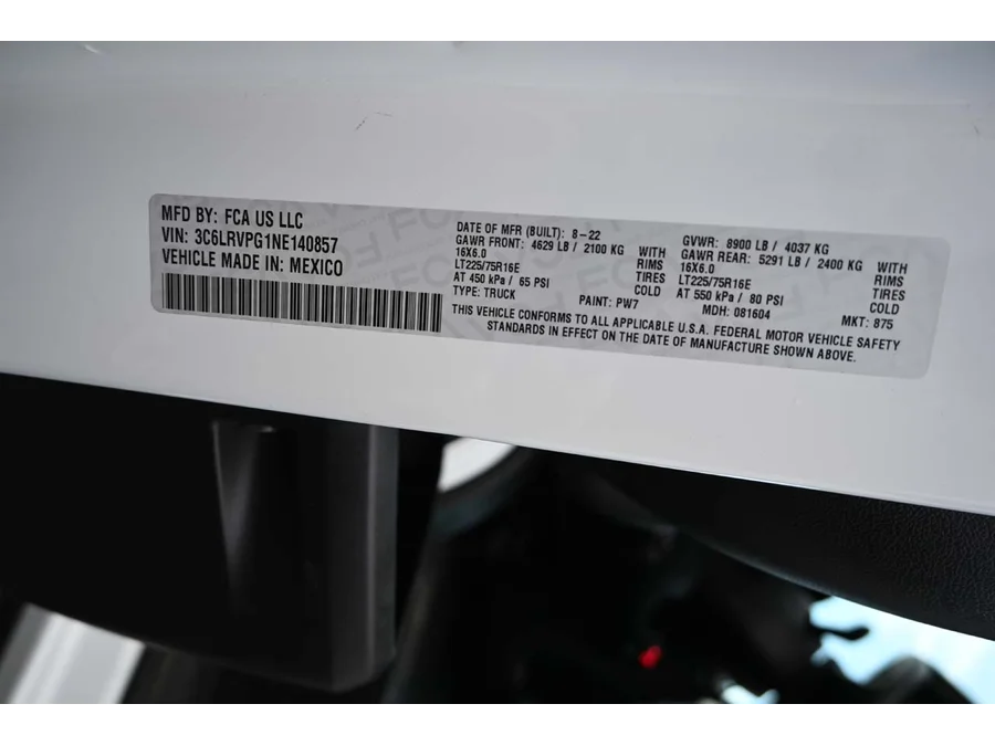 Used 2022 WHITE Ram High Roof 159 WB Mobility Handicap Van image 31