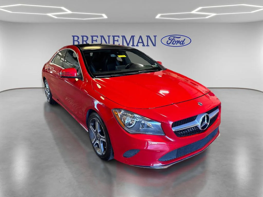Certified Used 2018 Jupiter Red Mercedes-Benz CLA 250 image 3