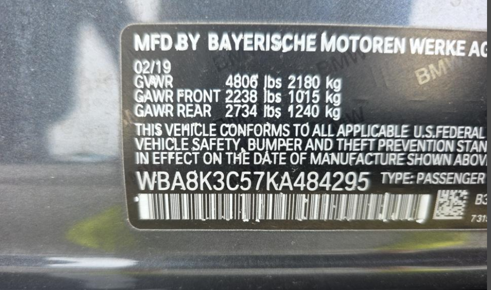 Used 2019 Gray BMW 330i xDrive image 16