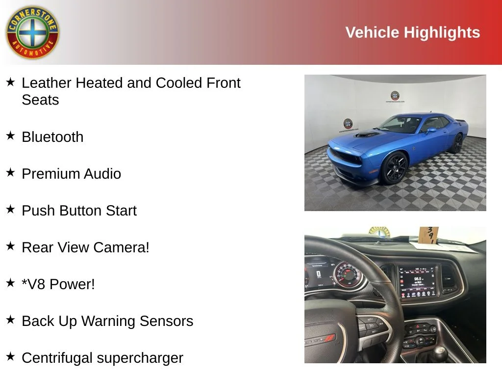 Used 2016 Dodge Challenger Scat Pack with VIN 2C3CDZFJ6GH249449 for sale in Elk River, Minnesota