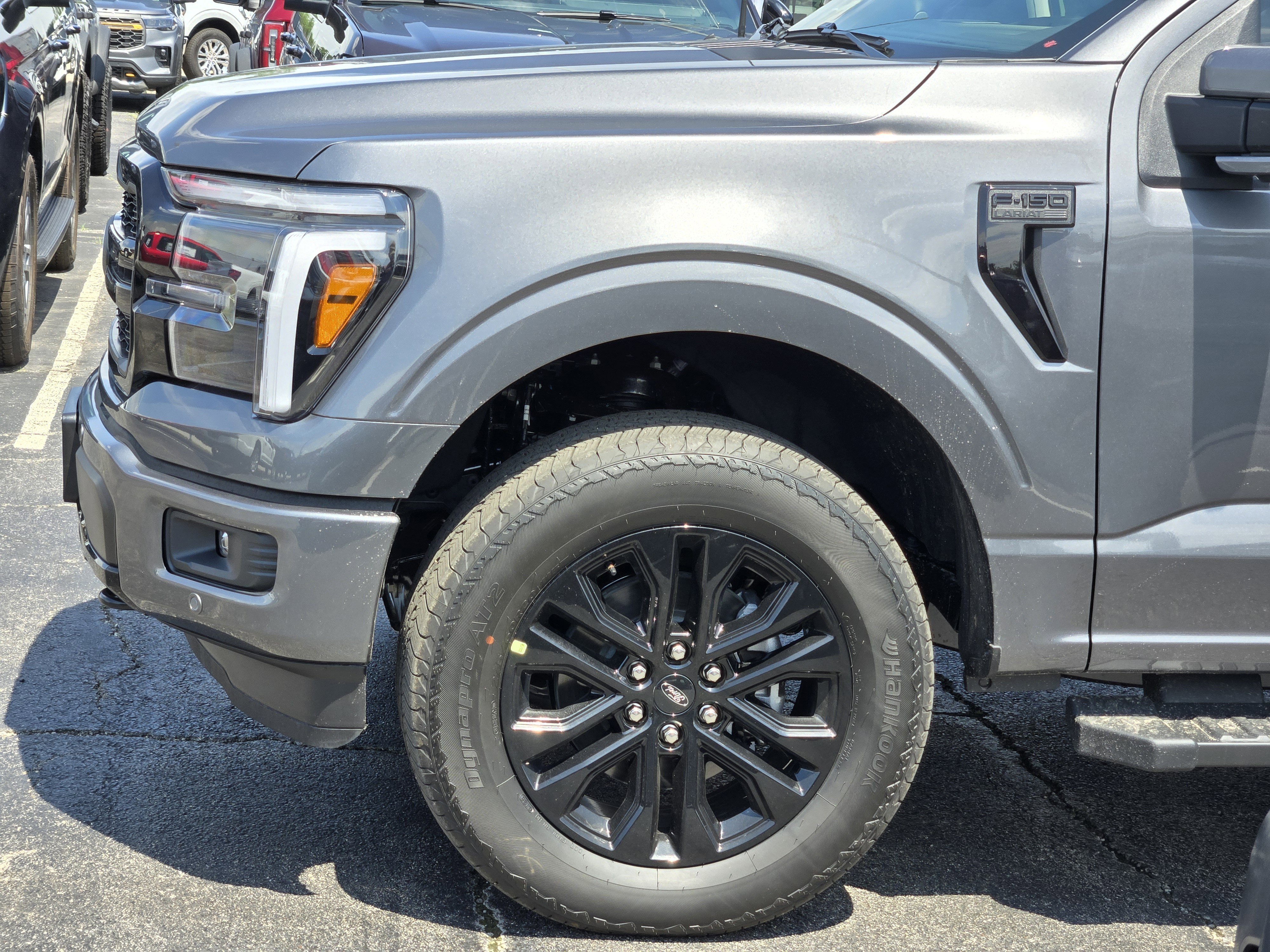 New 2026 Carbonized Gray Metallic Ford Lariat image 6