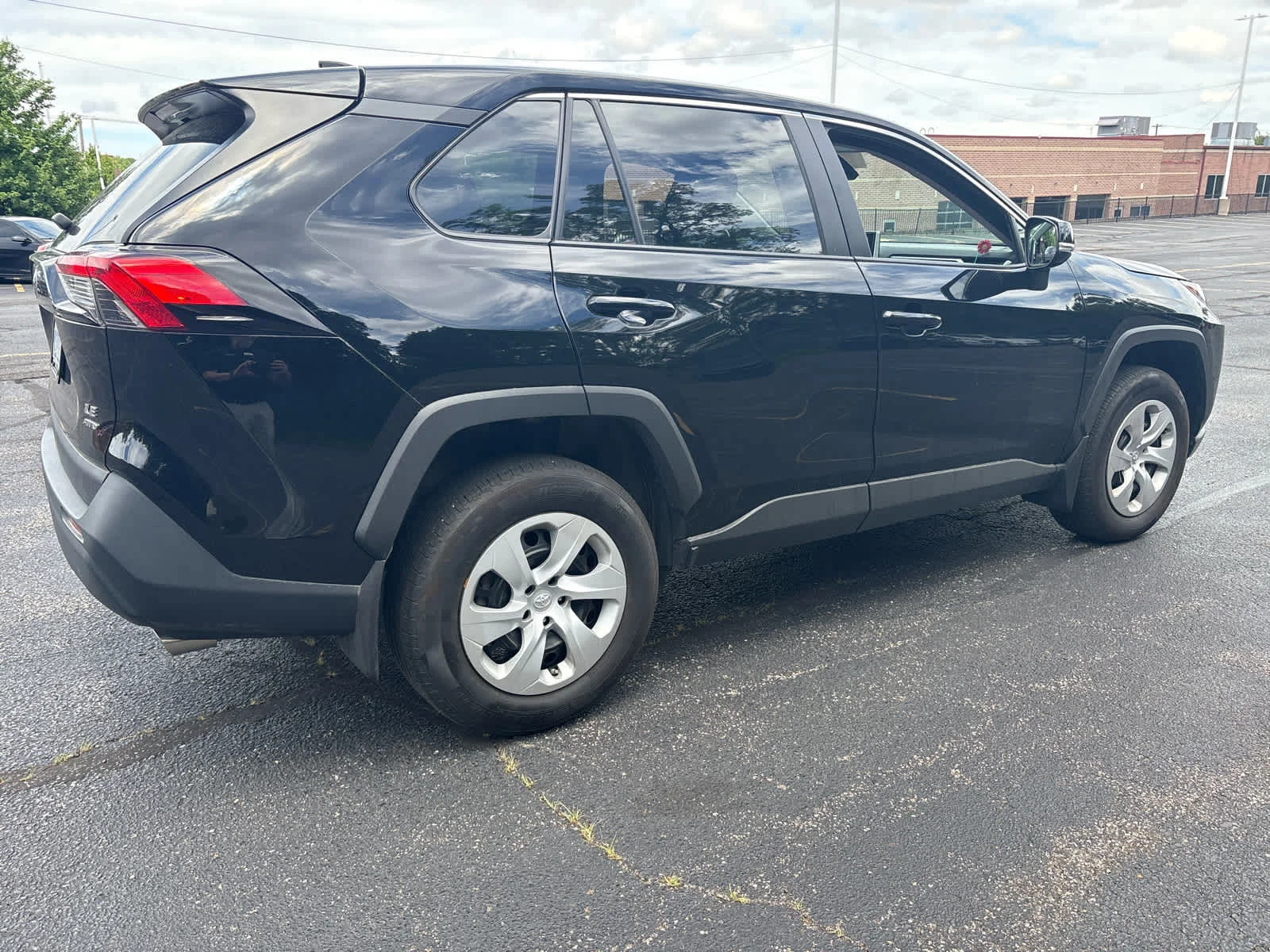 Used 2024 Midnight Black Metallic Toyota LE image 7