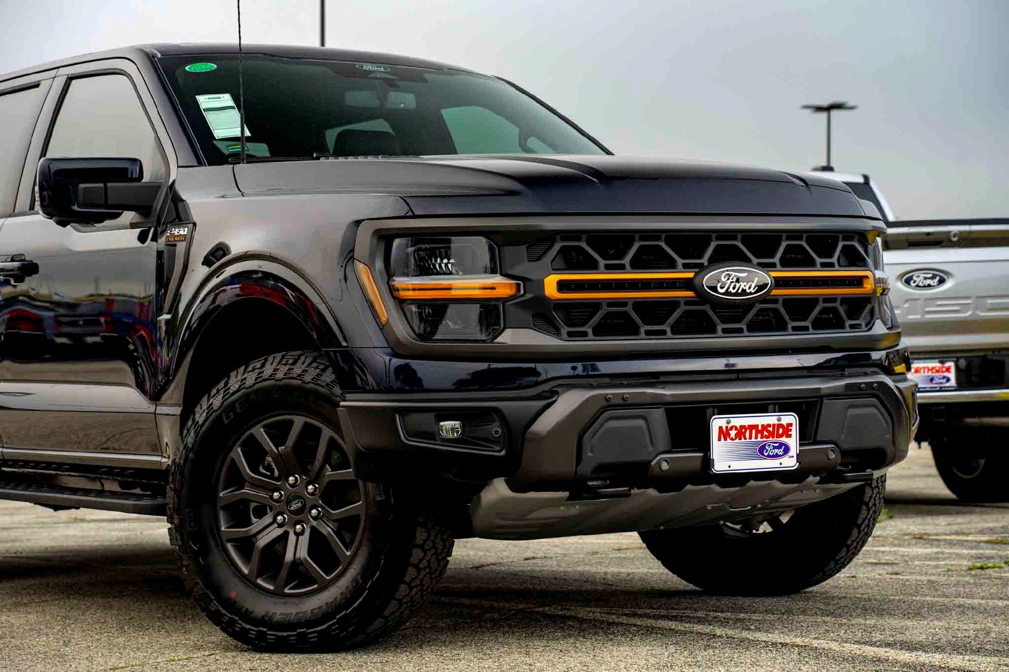 New 2026 Antimatter Blue Metallic Ford Tremor image 3