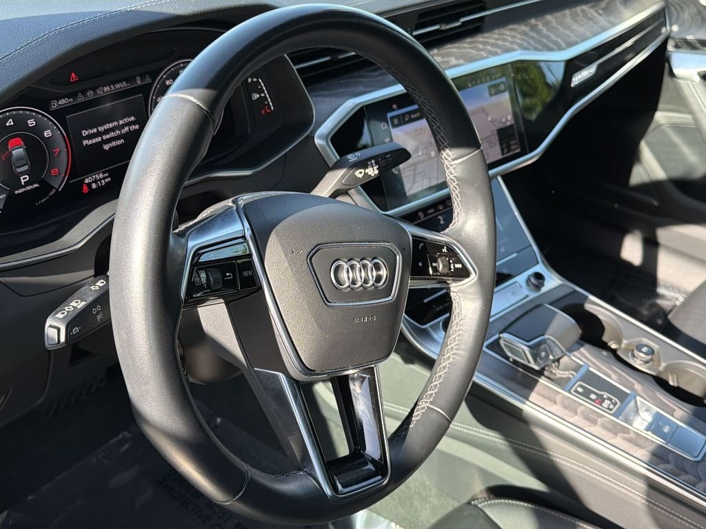 Used 2024 Chronos Gray Metallic Audi  image 11