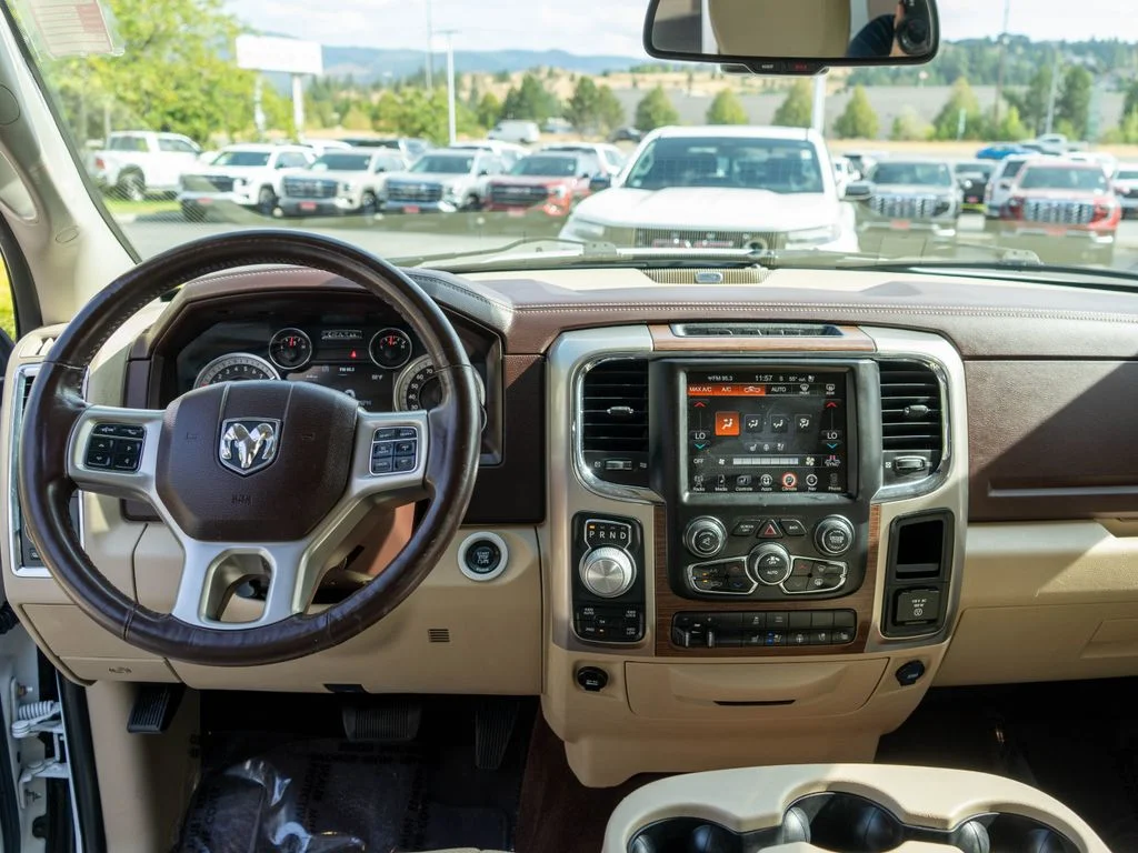 Used 2015 White Ram Laramie image 13