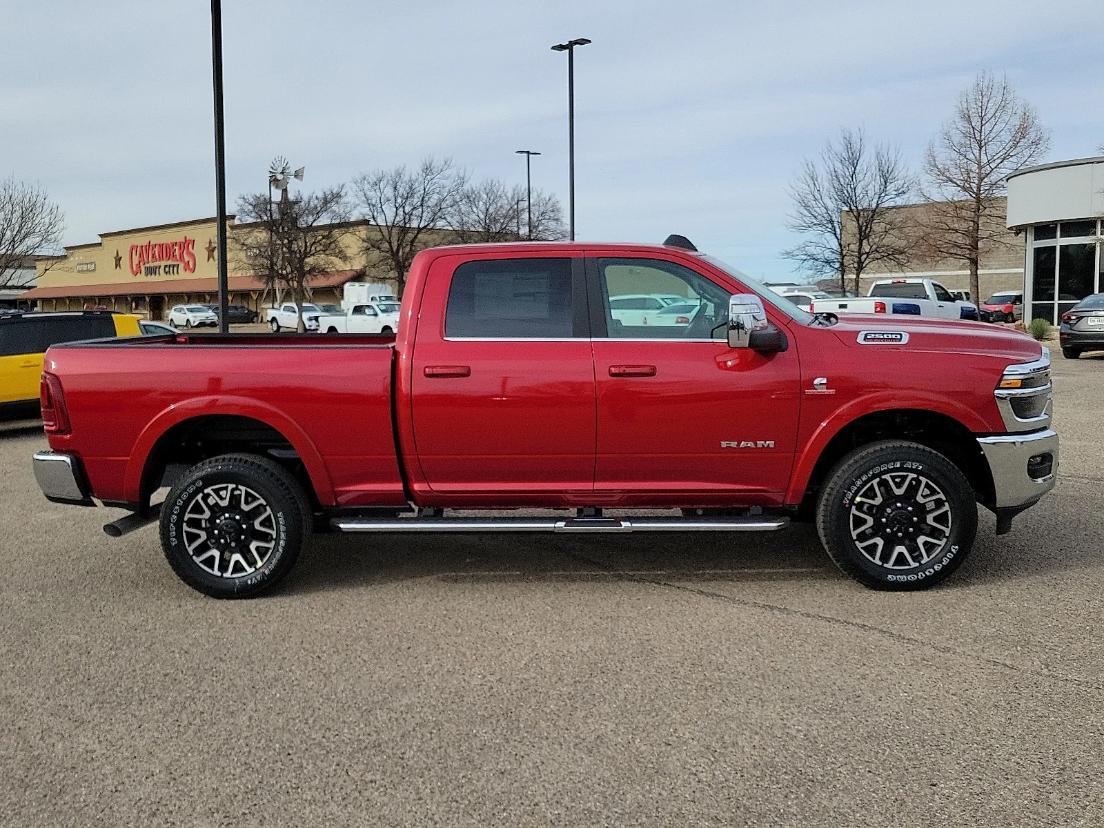 New 2026 PR6 Molten Red Ram LIMITED LONGHORN CREW CAB 4X4 6