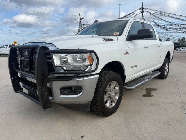 Used 2022 Bright White Clearcoat Ram Big Horn image 1