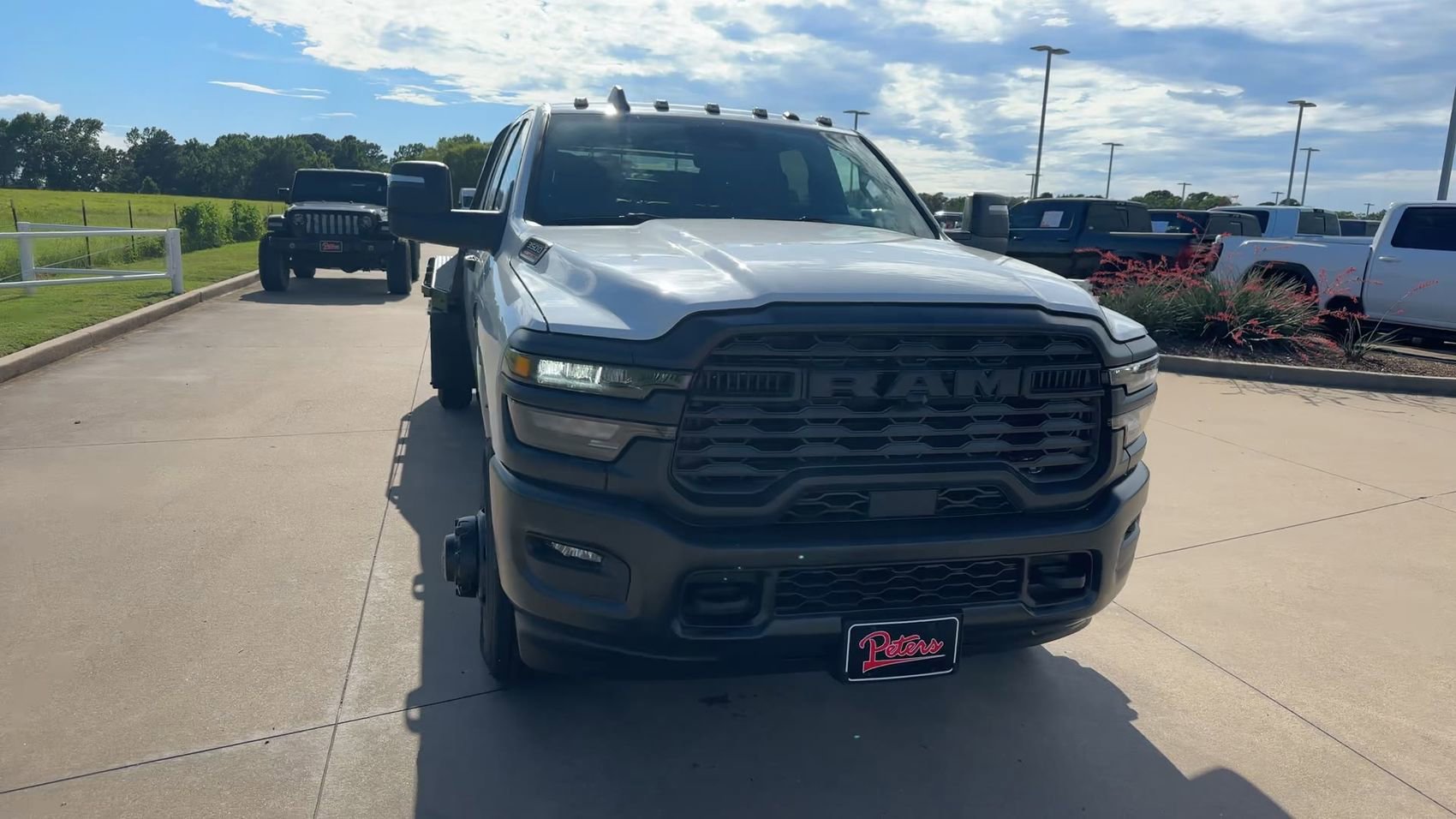 New 2026 Bright White Clearcoat Ram Tradesman image 2