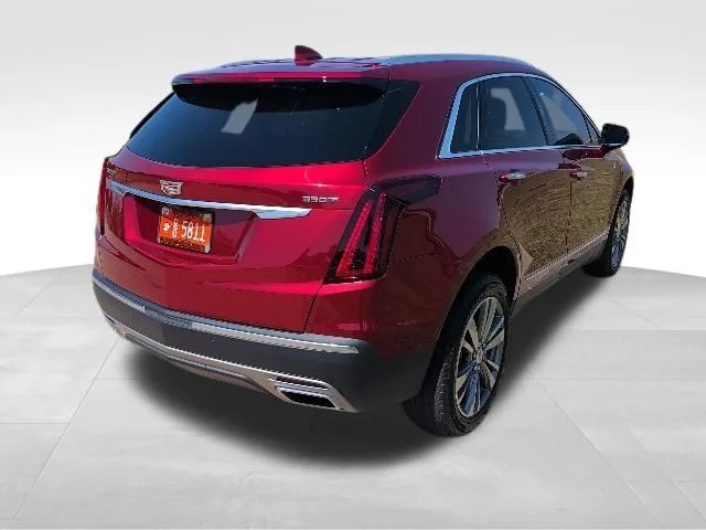 Used 2021 Red Cadillac Premium Luxury image 3