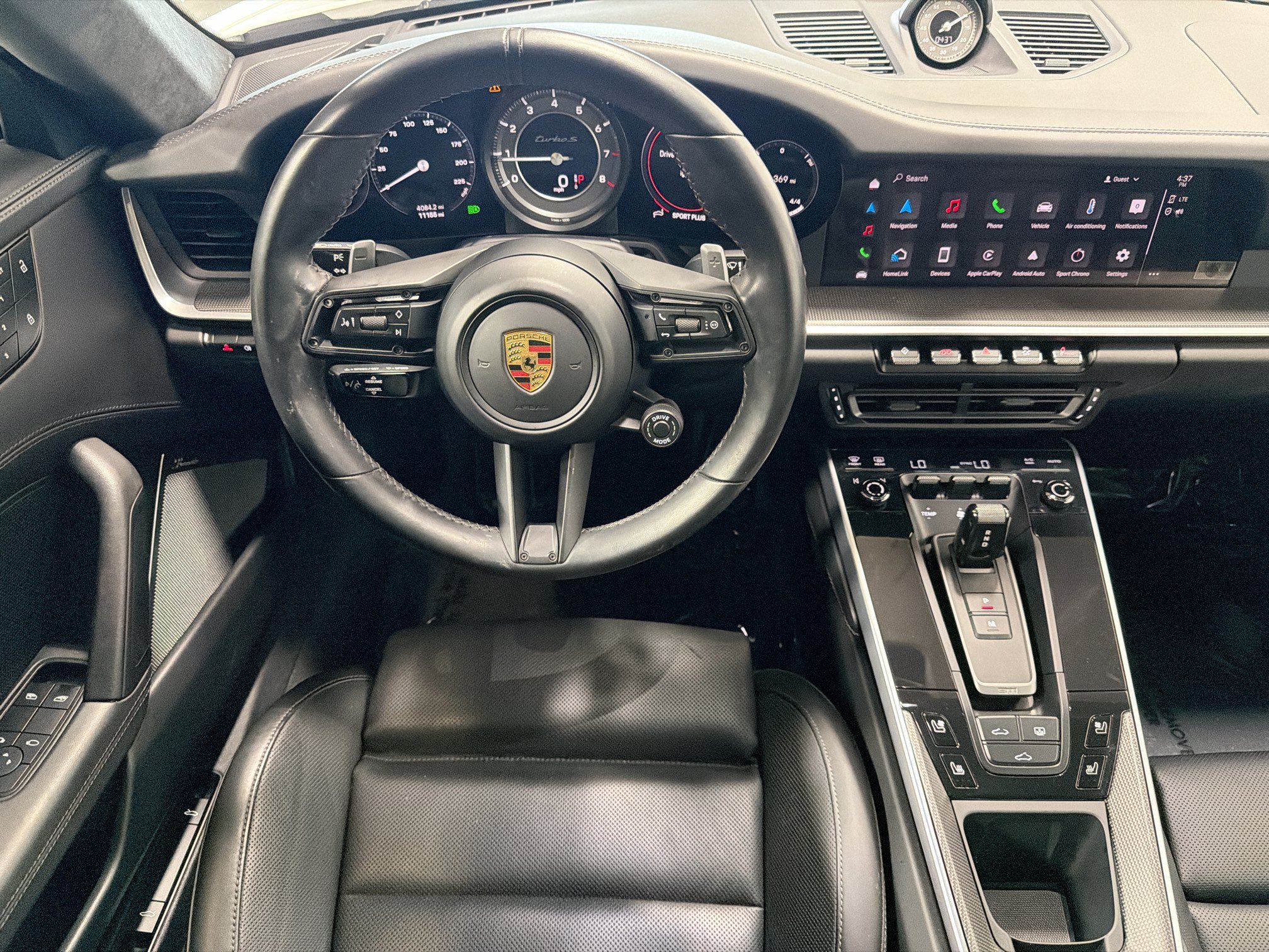 Certified Used 2022 White Porsche Turbo S image 16