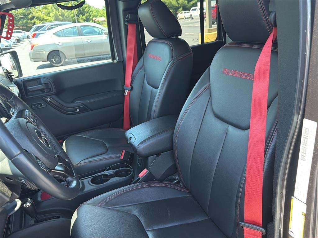 Used 2017 Granite Crystal Metallic Clearcoat Jeep Rubicon Recon image 8