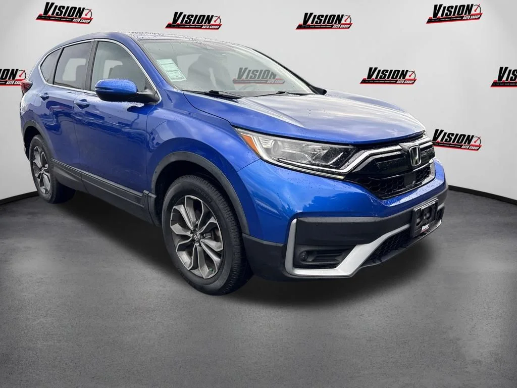 Used 2021 Blue Honda EX-L image 4