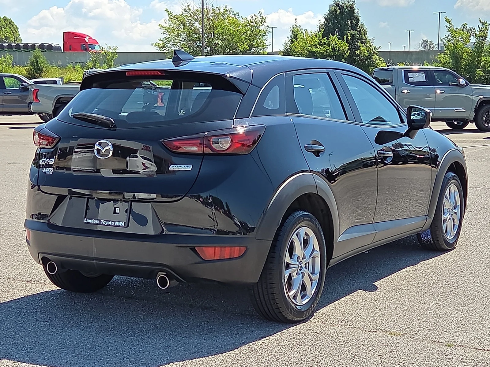 Used 2020 Jet Black Mica Mazda Sport image 5