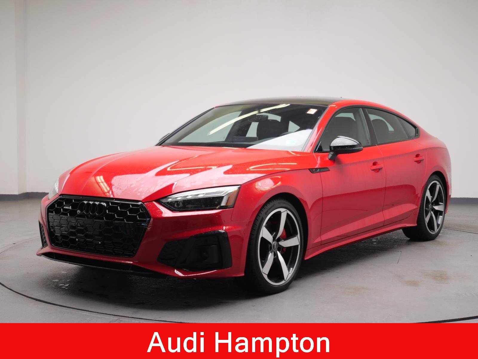 Used 2024 Progressive Red Metallic Audi S line Premium Plus image 2