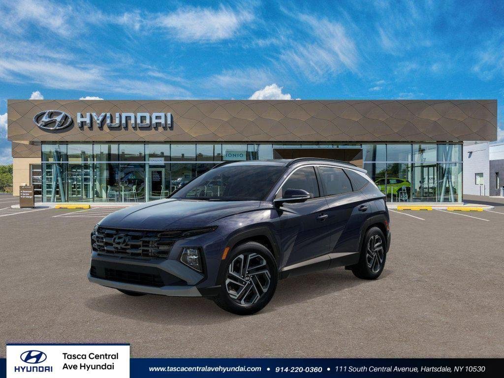 Blue 2026 Hyundai Tucson Hybrid Plug-In SUV / Crossover All-Wheel Drive