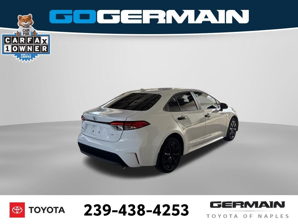 Certified Used 2025 White Toyota LE image 9