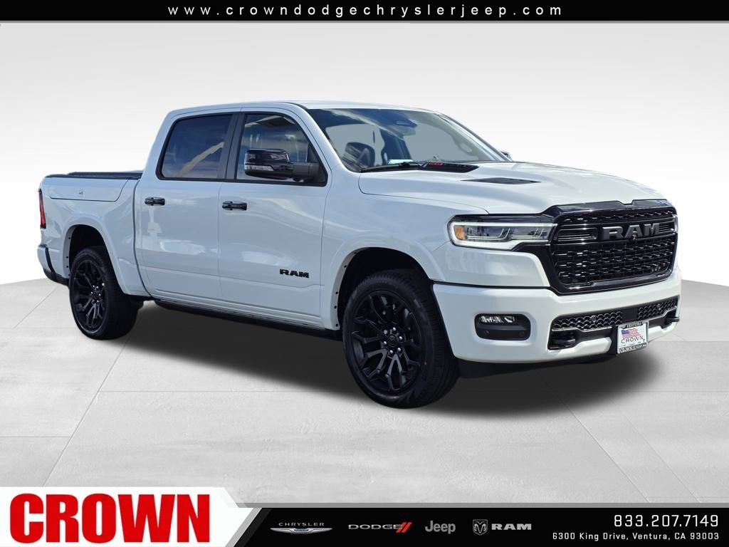 New 2026 Bright White Clearcoat RAM Limited image 3