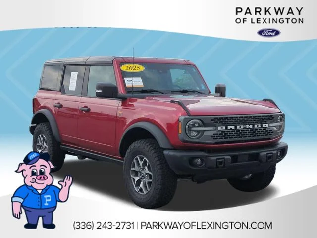 Used 2025 Red Ford Badlands image 7