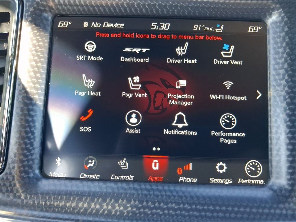 Used 2022 Orange Dodge SRT Hellcat Widebody image 18