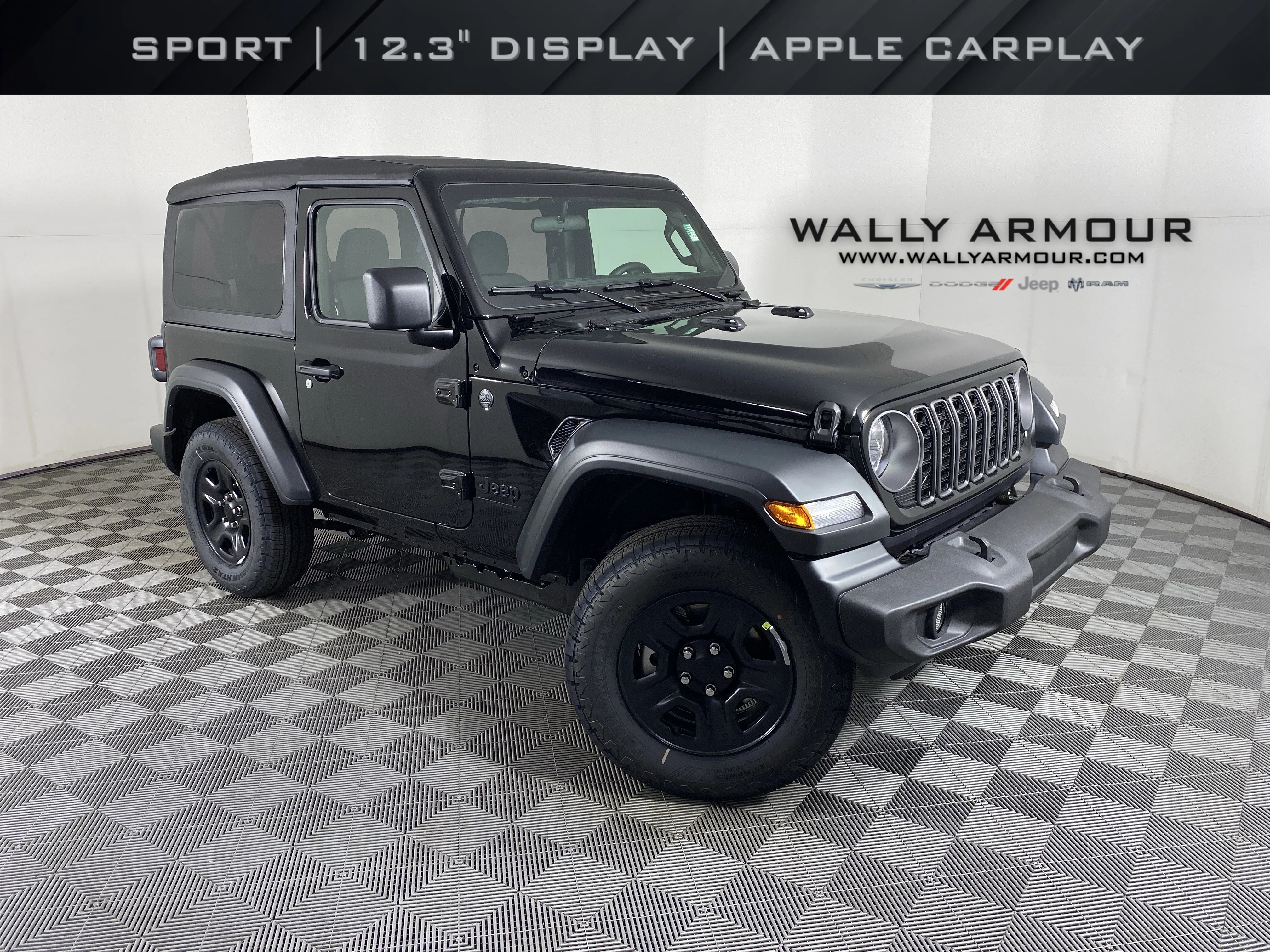 New 2026 Black Clear-Coat Exterior Paint Jeep Sport image 1