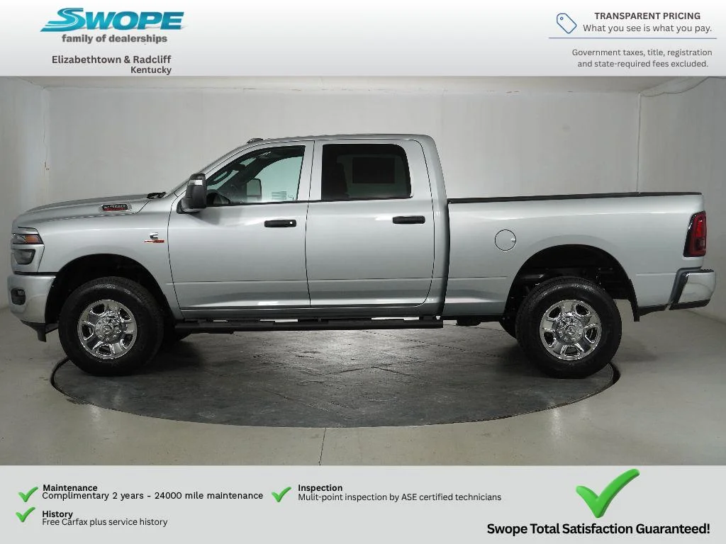 New 2026 Silver-Zynith Exterior Paint RAM Tradesman image 6