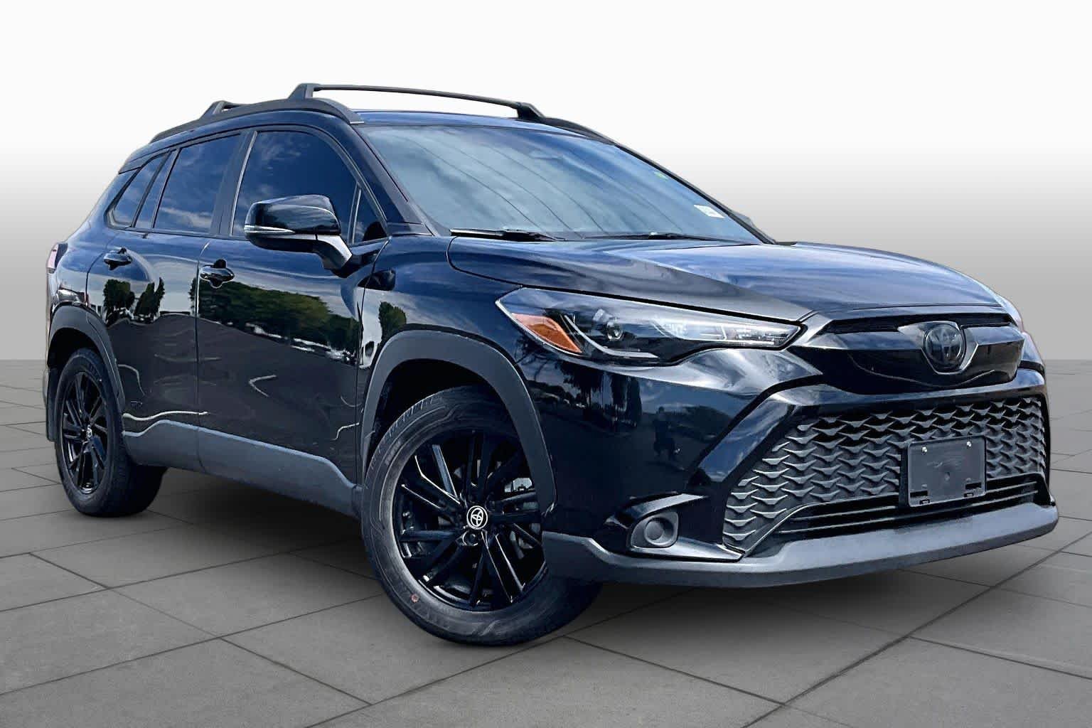 Used 2024 Jet Black Toyota Hybrid Nightshade Edition image 3