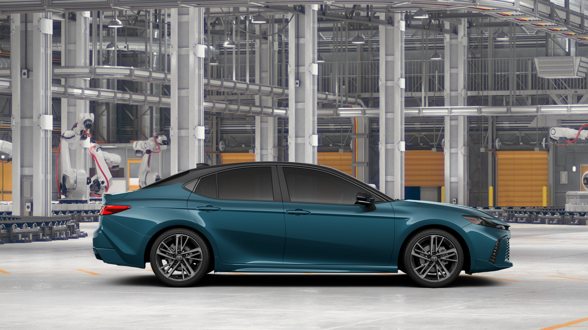 New 2026 Ocean Gem with Midnight Black Metallic roof Toyota XSE image 12