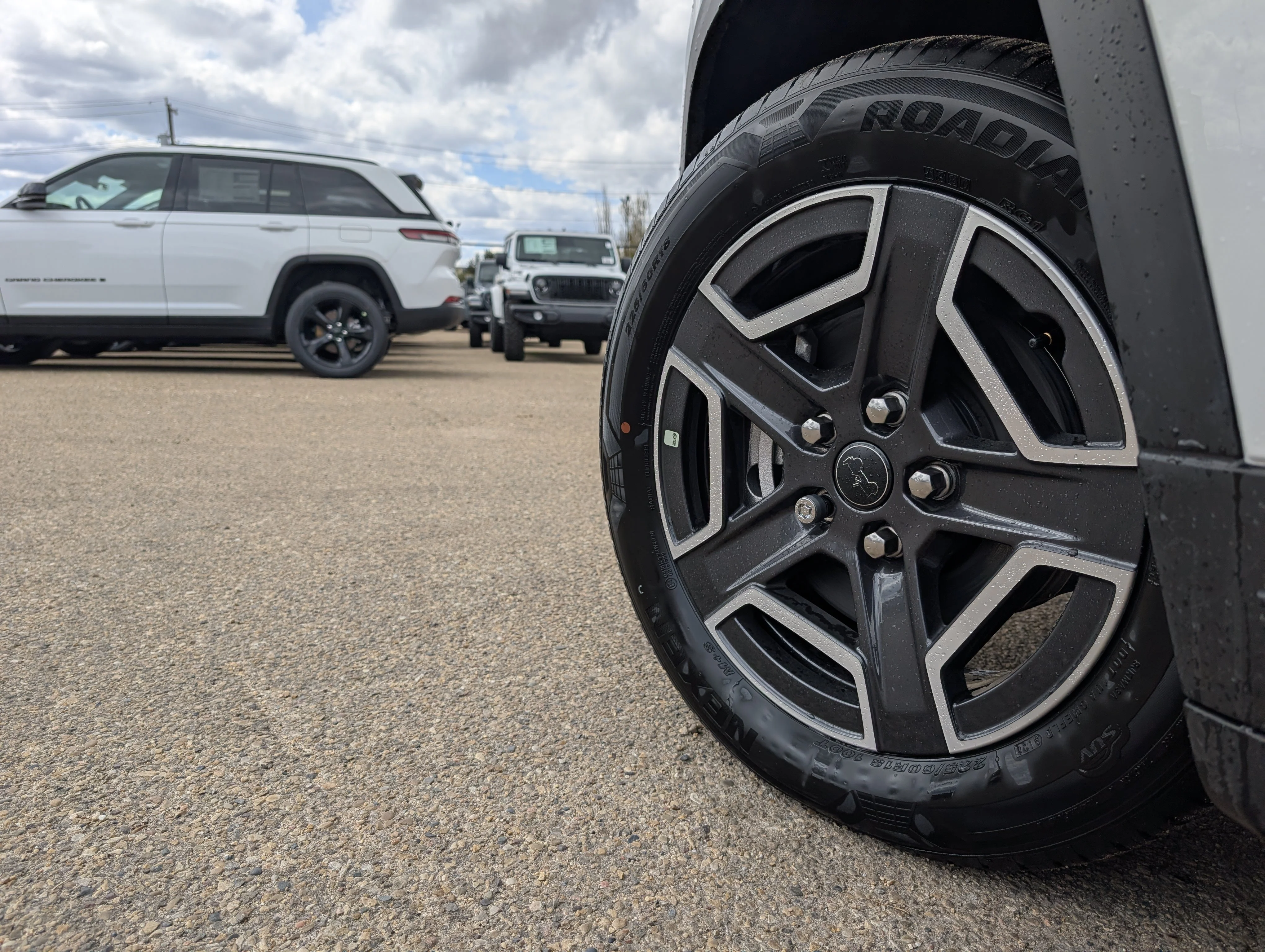 New 2026 Bright White Jeep Laredo image 12
