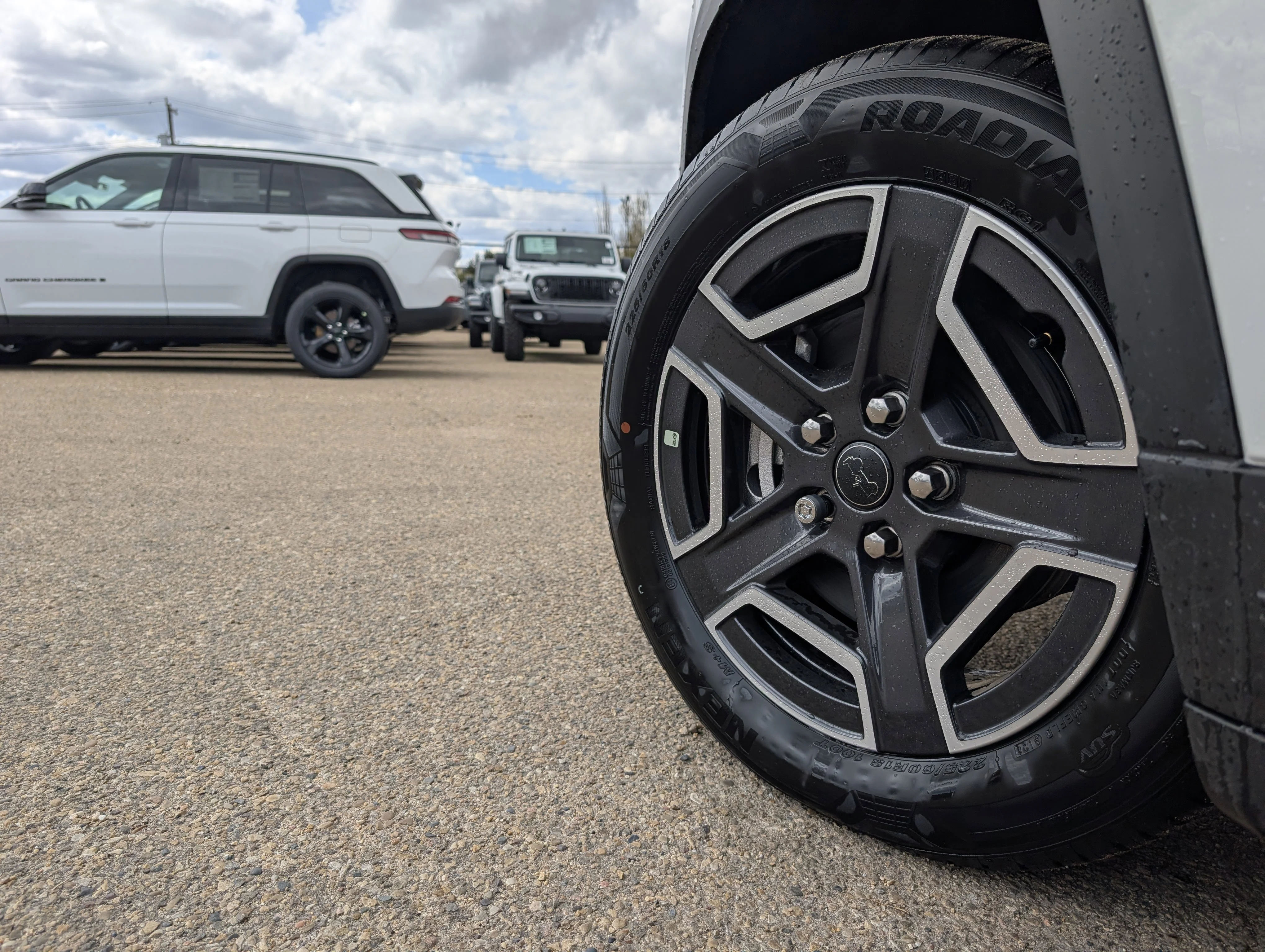 New 2026 Bright White Jeep Laredo image 12