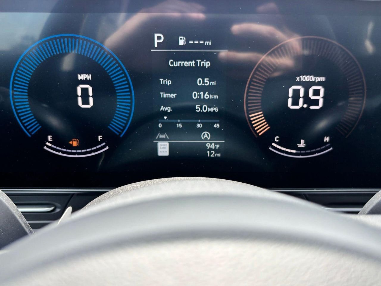 New 2026 Blue Hyundai SE FWD image 10