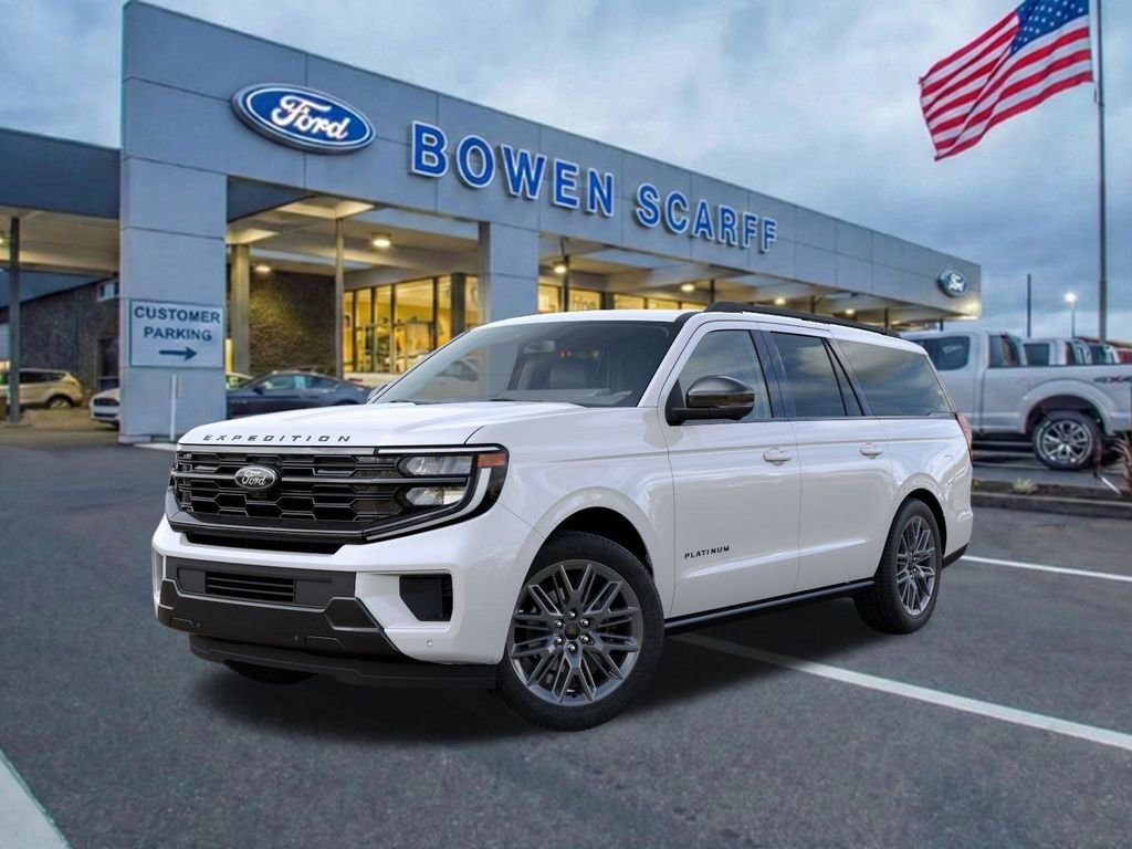 New 2027 Star White Metallic Tri-Coat Ford Platinum image 2