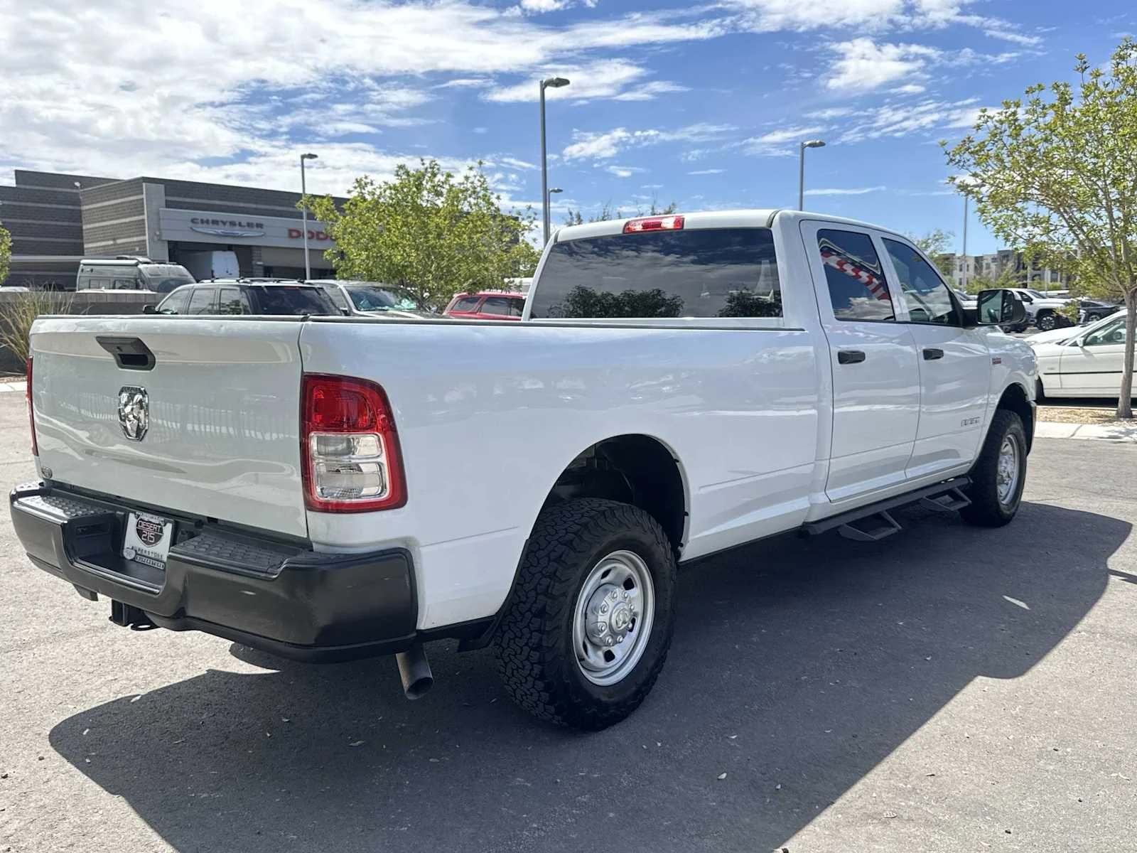 Used 2022 Bright White Clearcoat Ram Tradesman image 8