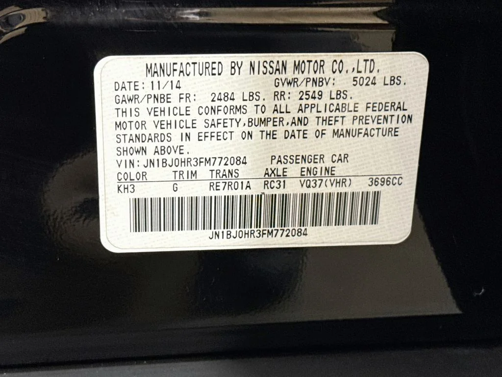 Used 2015 Black Obsidian INFINITI Journey image 42
