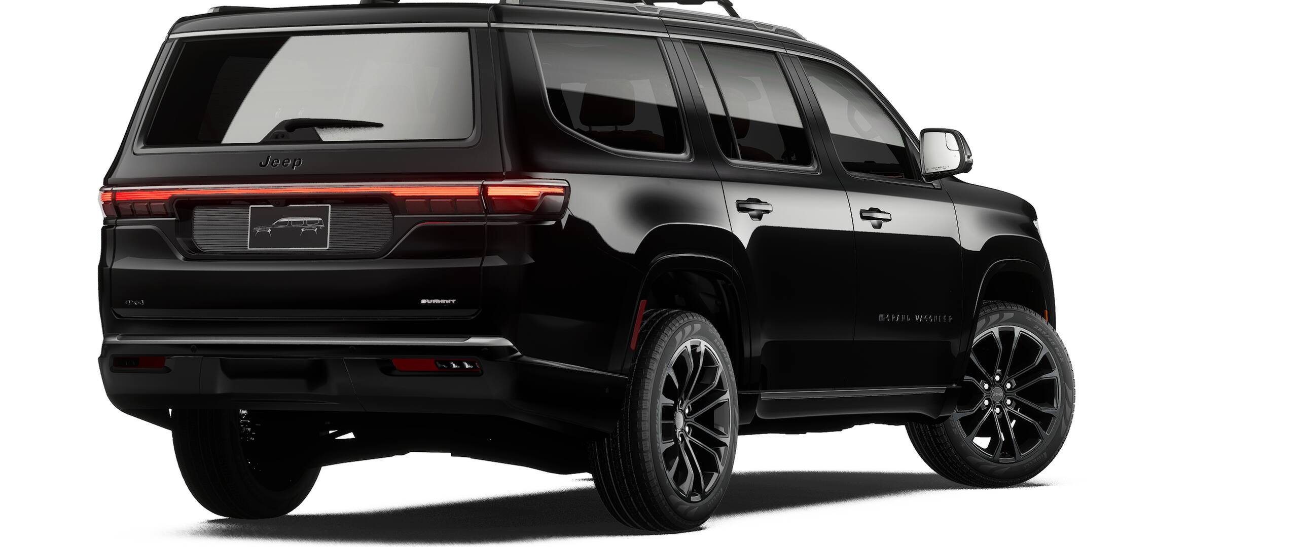 New 2027 High Gloss Black Paint Jeep Grand Wagoneer image 2