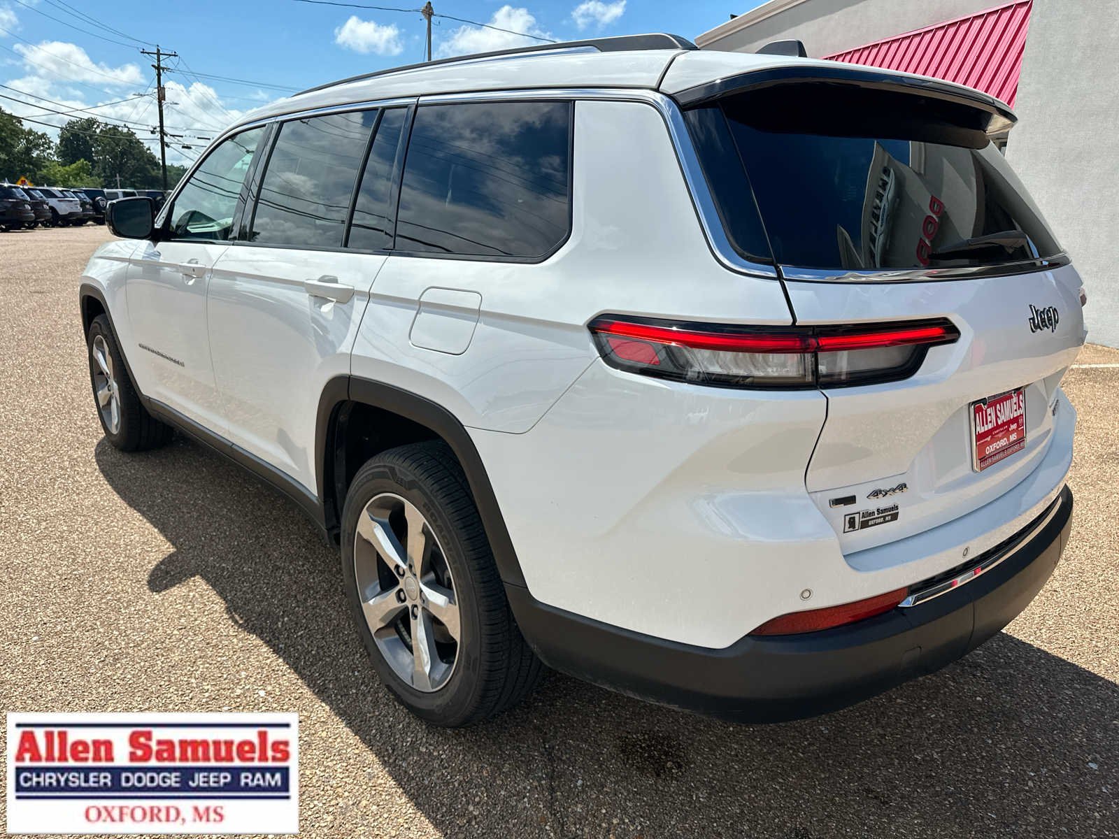 Certified Used 2021 Bright White Clearcoat Jeep Limited image 5